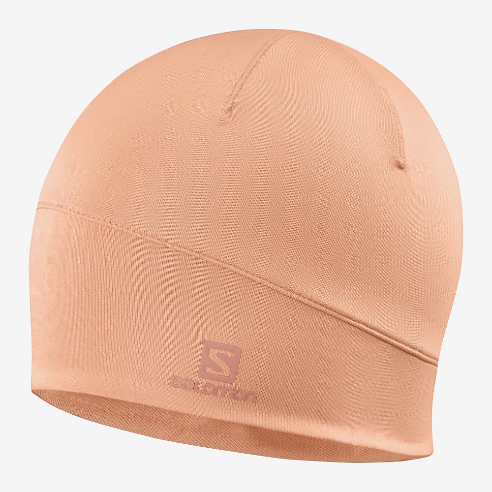 Salomon Singapore Mens Headwear - ACTIVE Pink | 76481-NAHC